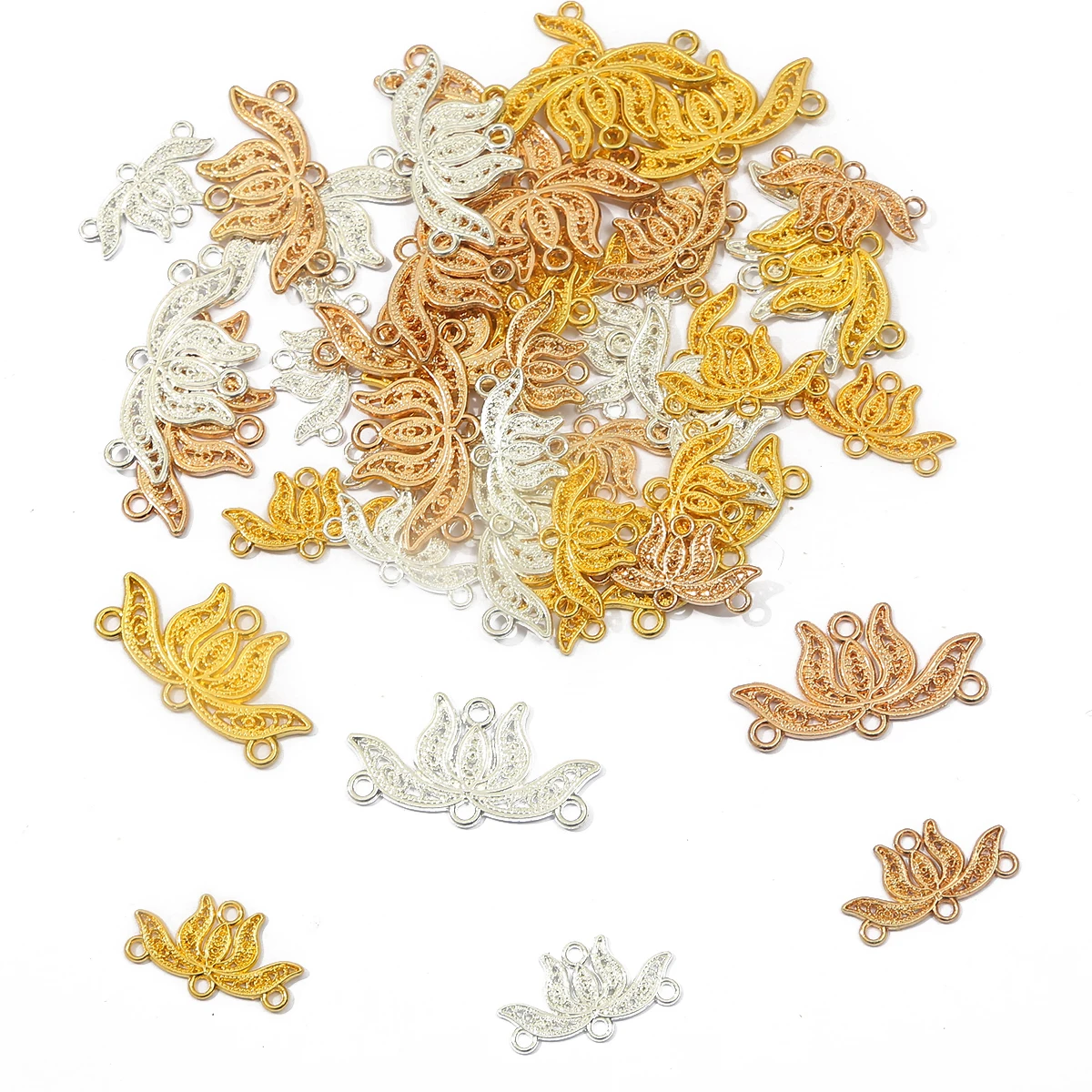 5/10 шт. подвеска Лотос | Украшения и аксессуары