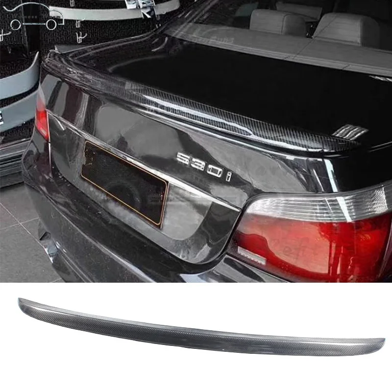 E60 M5 стиль спойлер из углеродного волокна заднего крыла для BMW 5 серии 545i 525i 520i 530i