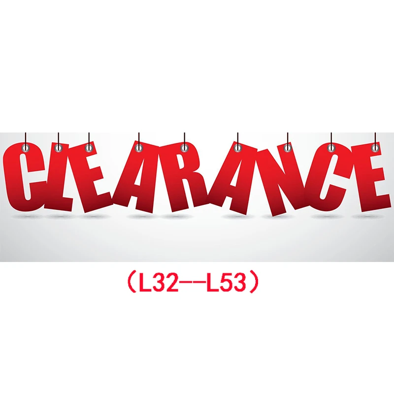 

New in September Good Clearance Link for You (L32~L53)