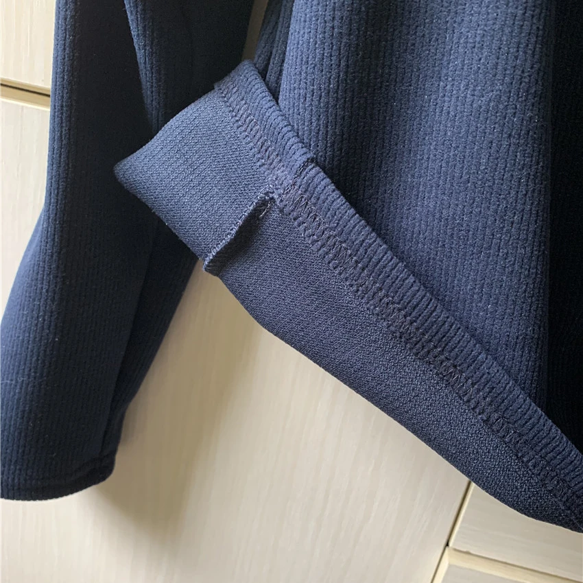 2021 New Autumn Winter Korean Fashion Denim Patchwork Cardigan Women Puff Sleeve Designer Brand Cardigans Mujer Coat Pull Femme |