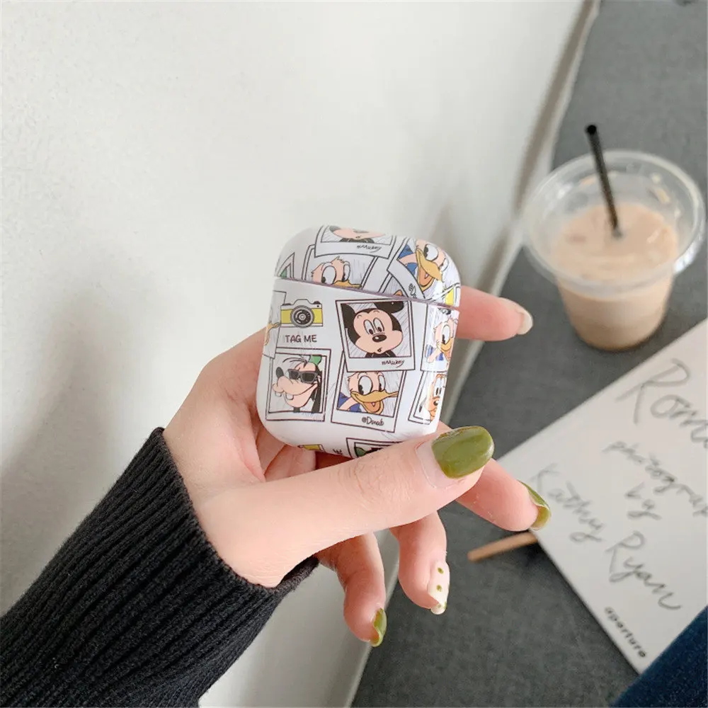 Q UNCLE Мультфильм Роскошные Чехлы для Apple Airpods мини портативные наушники чехол для Apple Airpod2 силиконовые Любовь Сердце сумка для наушников
