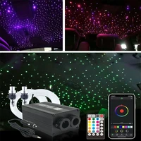 car led interior lights starry sky ceiling light 150pcs fiber optic light twinkle music control auto intyeiror roof star light