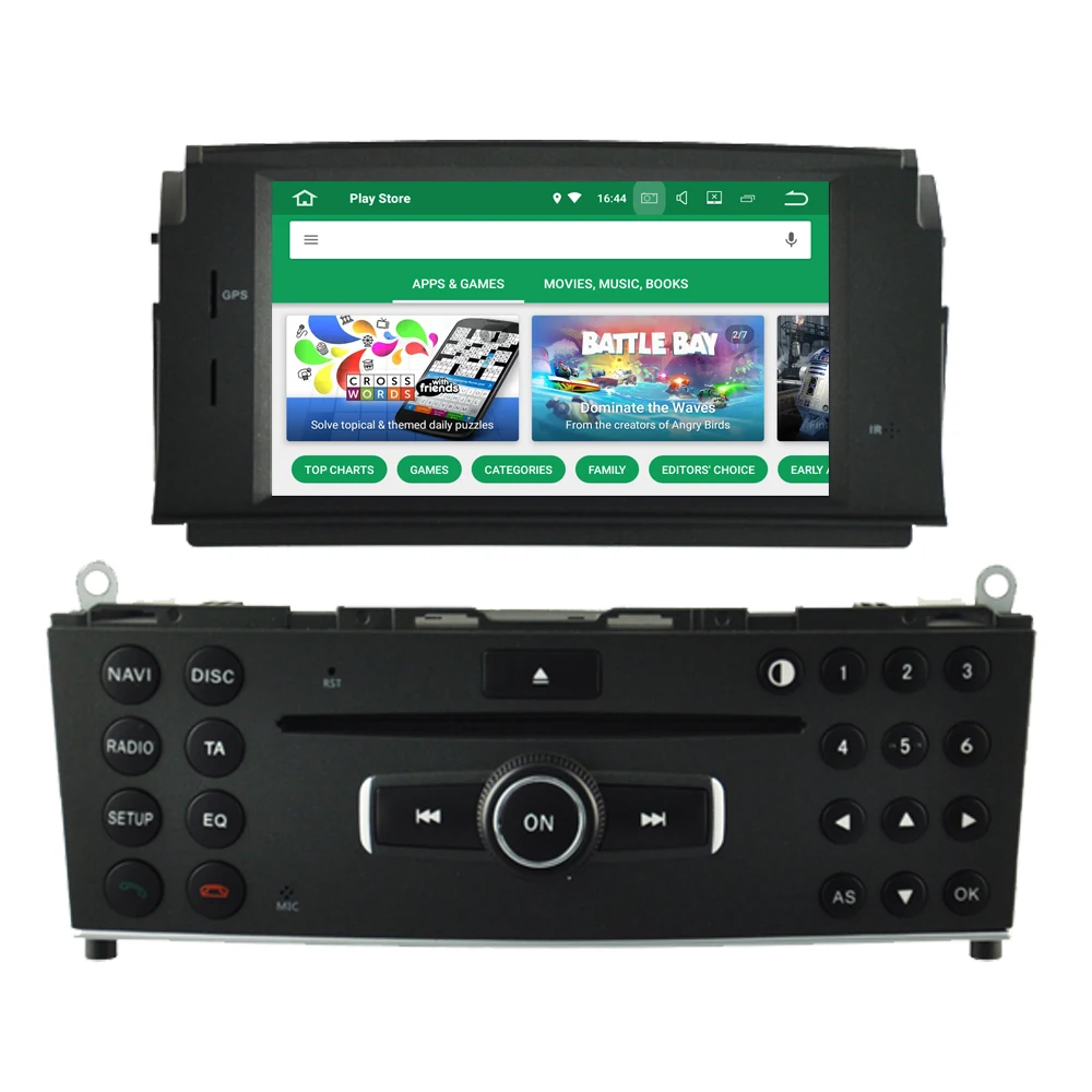 Автомобильный мультимедийный плеер на Android для Mercedes Benz C Class W204 C180 C200 C220 C230 C240 C250 C280