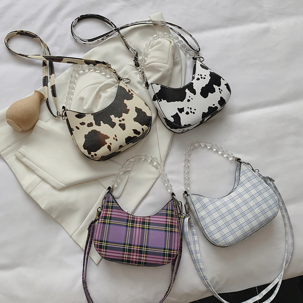 Модные женские сумки на плечо из искусственной кожи прозрачные акриловые