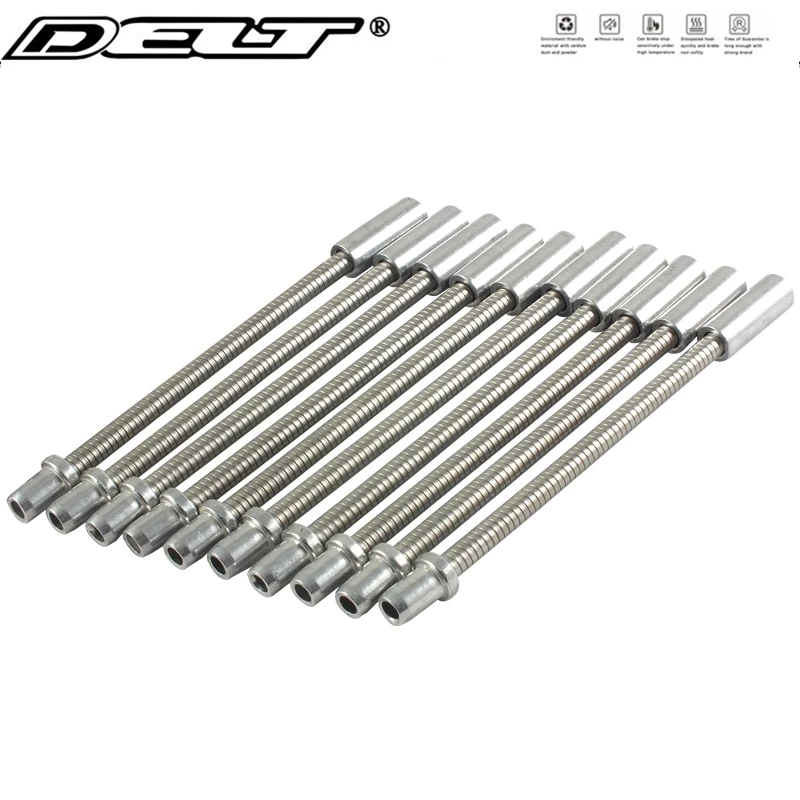 

MTB Mountain folding Bicycle bike Cycling V brake tubes flexible tubes noodle guide hose stainless steel 95mm Accessories