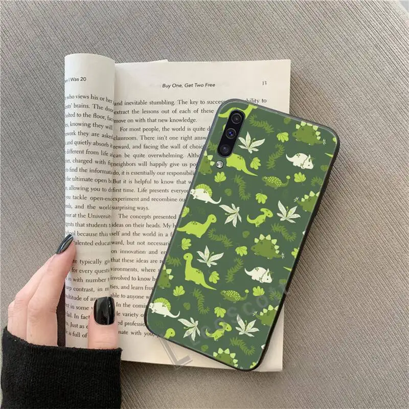

0 Dinosaur Phone Case For Samsung A40 A31 A50 A51 A71 A20E A20S S8 S9 S10 S20 Plus note 20 ultra