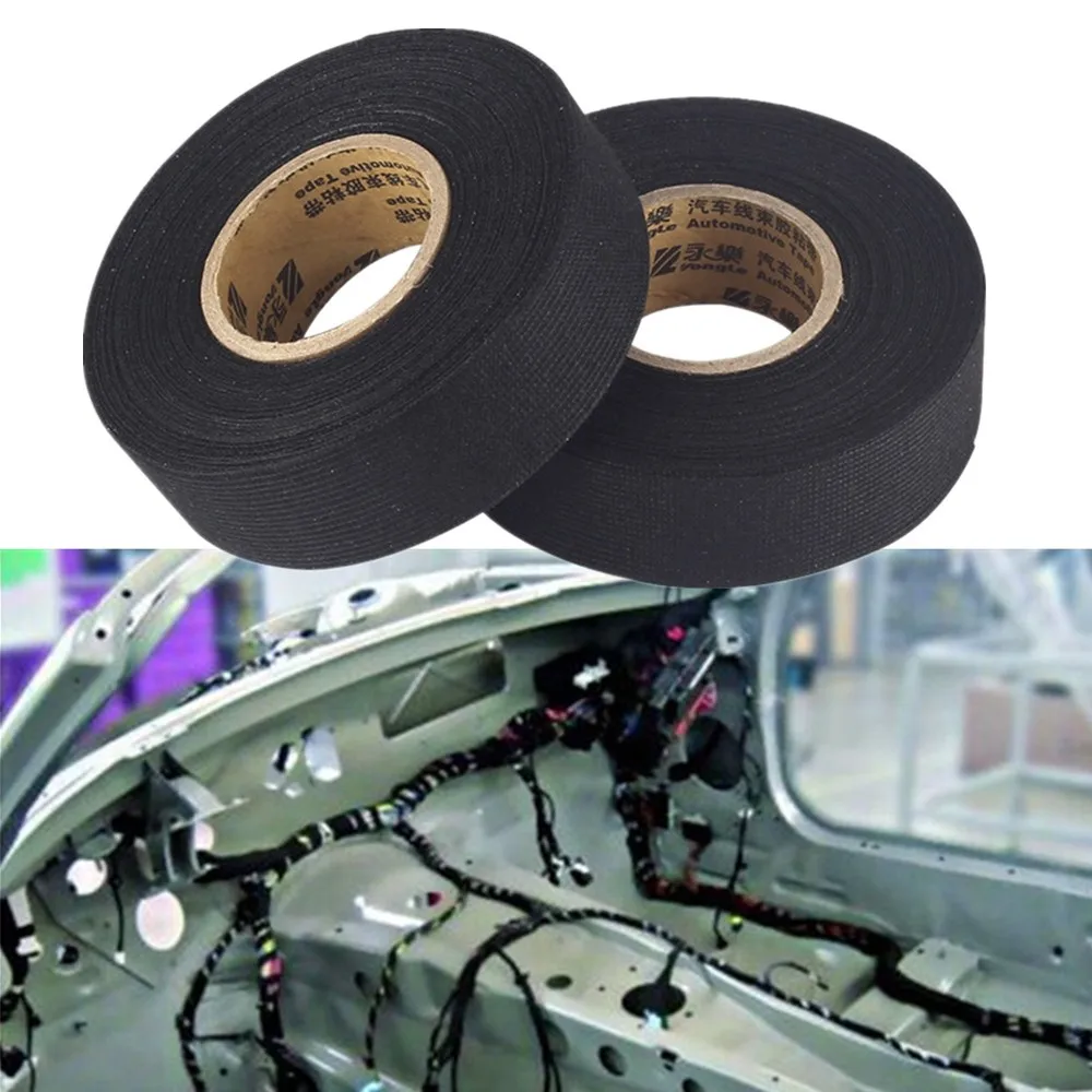 Автомобильная термостойкая лента с тканевой защитой для VW Polo Golf 4 5 6 7 Beetle MK1 MK2 MK3 MK4