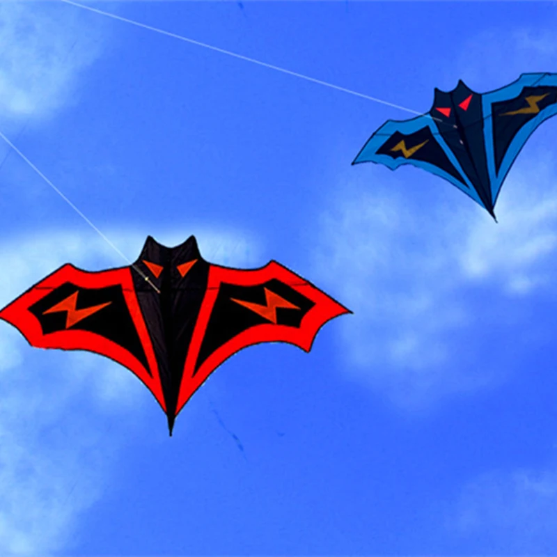 

free shipping bat kite flying set toys for children kite reel nylon kite factory windsurf animal kite factory professional kite