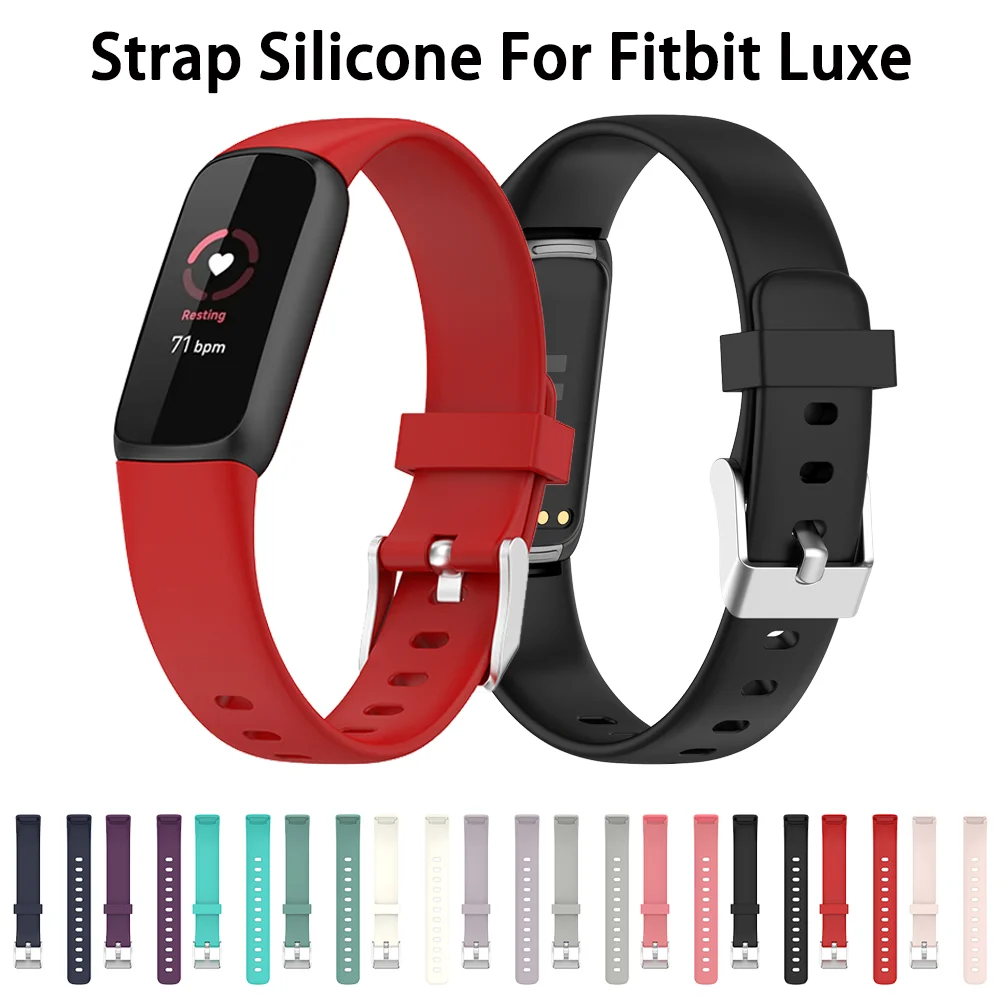 

Ремешок сменный из мягкого силикона для Fitbit Luxe Starp, 2022