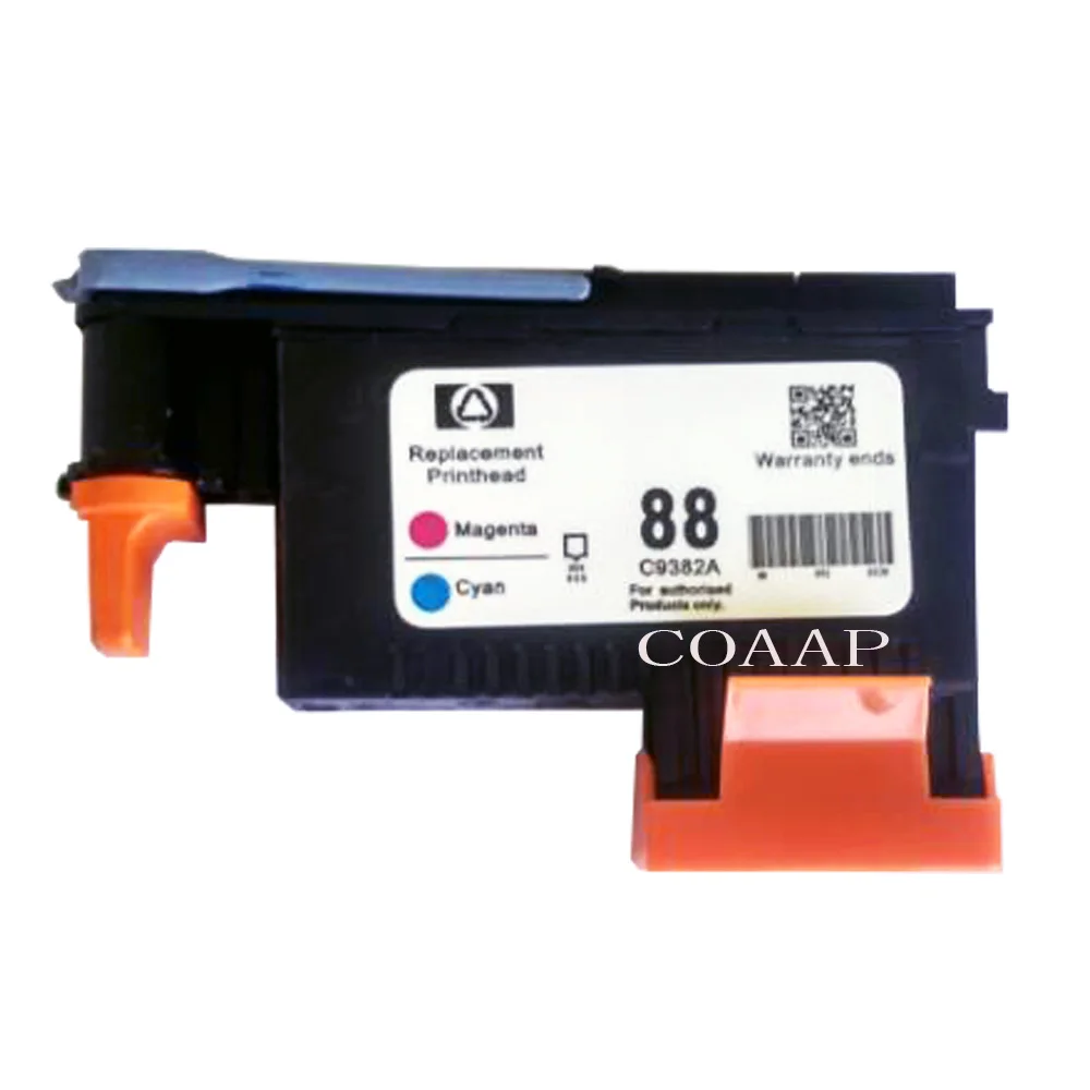 

2x Compatible printhead for hp88 C9381A C9382A BK/C/M/Y for hp Officejet Pro K550 K550dtn K550dtwn K5400dn K8600 L7580 L7590