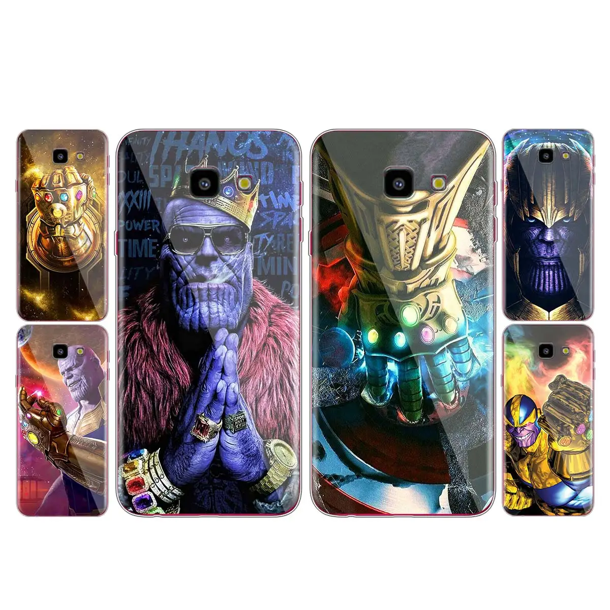 

Thanos marvel hero for Samsung Galaxy J2 J3 J4 Core J5 J6 J7 J8 Prime duo Plus 2018 2017 Soft Transparent Phone Cover