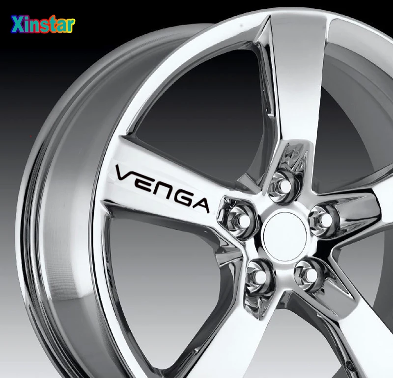 

4pcs car rim sticker For Kia Venga