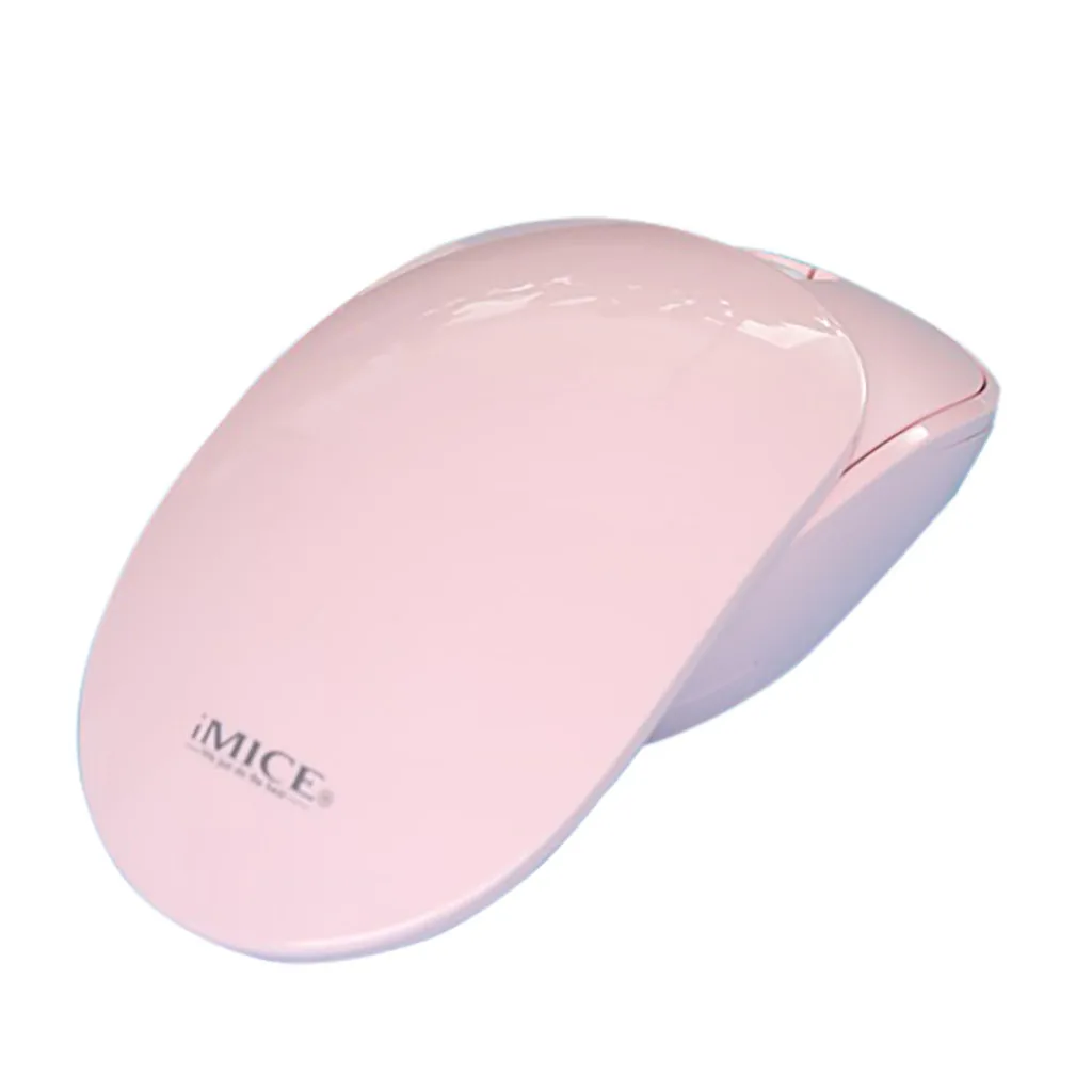 Беспроводная Бесшумная мышь Imice E 1100 2 4g портативная компьютерная с ремнем для