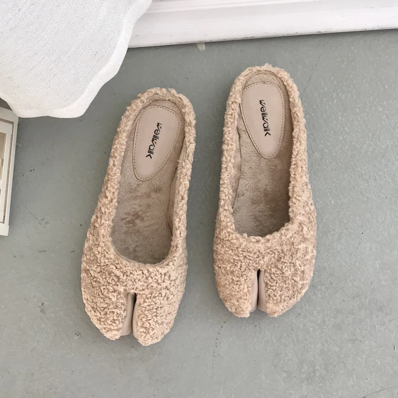 Женская обувь таби уличные тапочки ниндзя в японском стиле креативные шлепанцы