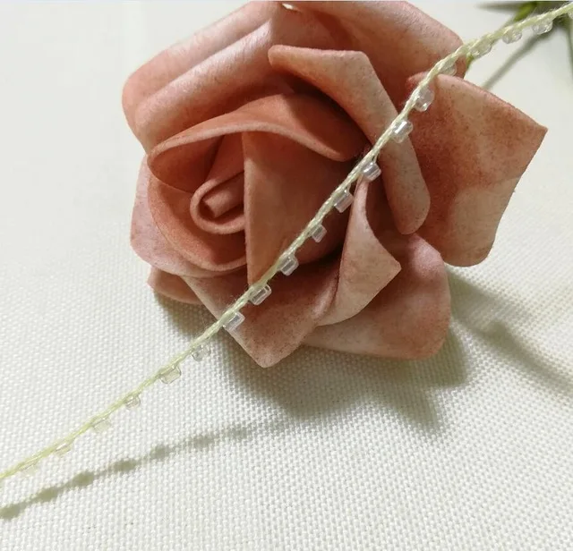 1 м синие зеленые блестки оранжевые черные белые хрустальные бусины золотая