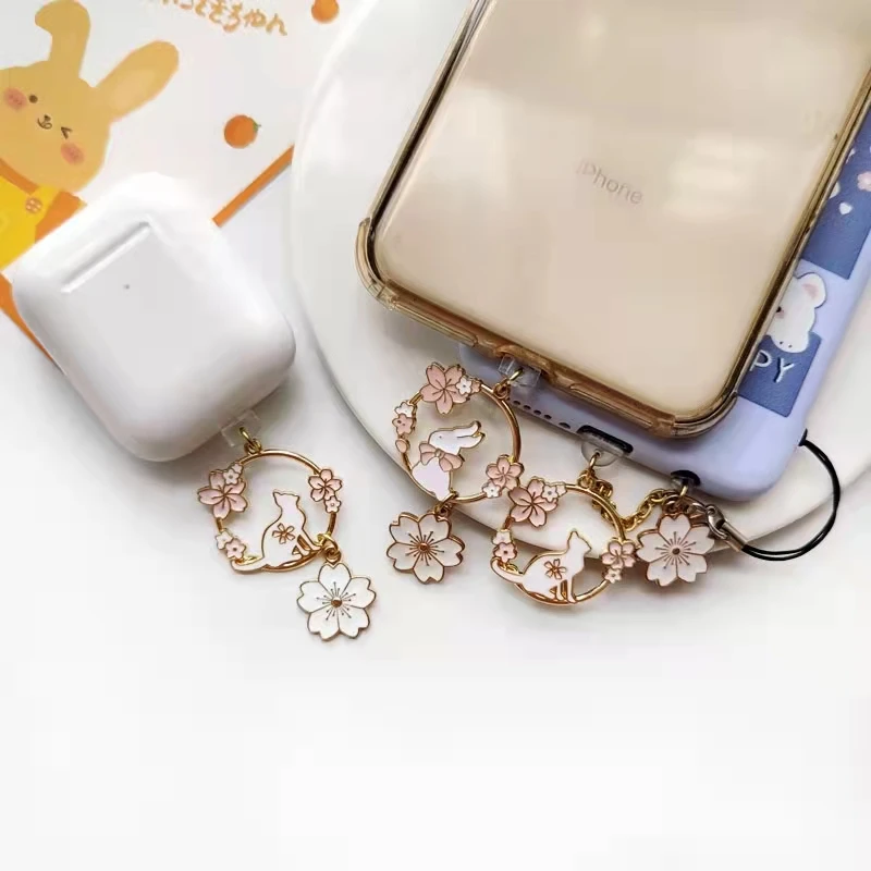 Cute Mobile Phone Dust Plug is Applicable to Apple VIVO Huawei OPPO Meitu Xiaomi Android integrated dust data plug | Мобильные