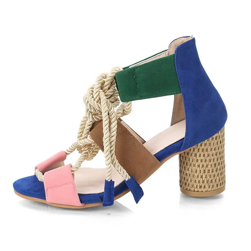 Эспадрильи на танкетке 7 см женские сандалии с острым носком обувь конопляной