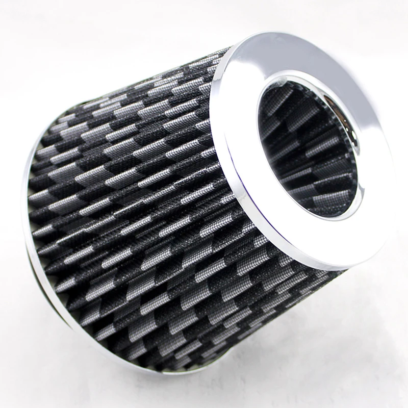 Универсальный автомобильный воздушный фильтр 76 мм 3 дюйма для холодного