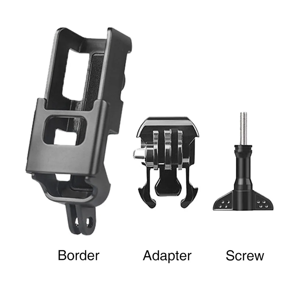 

Black Mount Holder Portable Easy Install Stable Outdoor Anti Scratch Professional Quick Release Frame Gimbal Camera For Pocket 2