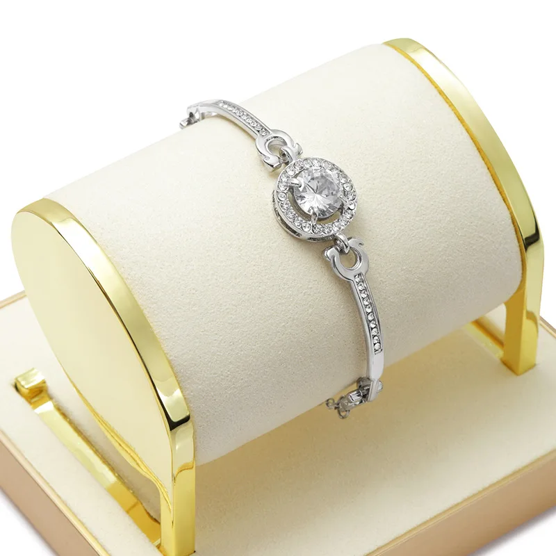 Metal jewelry display props ring necklace display stand earrings bracelet jade storage rack jewelry display tray