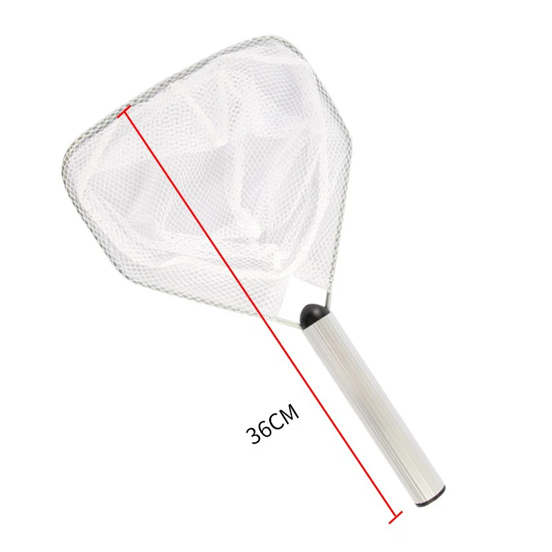 

Portable Fishing Net Durable Nylon Mesh Fly Fishing Landing Net Fish Catching Net Pole Fishing Supplies for Fishermen