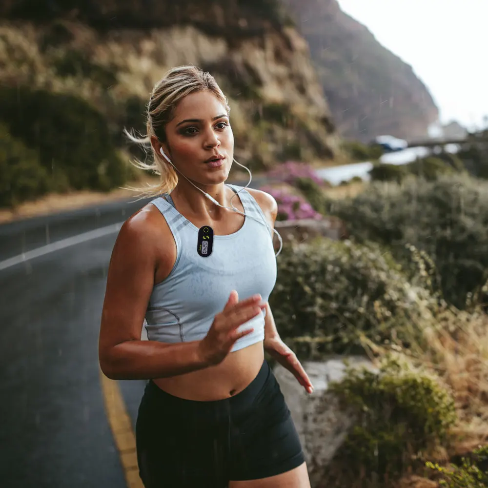 

WINOMO 3D Digital Pedometer Mini Simple Walking Step for Men Exercise (Black)