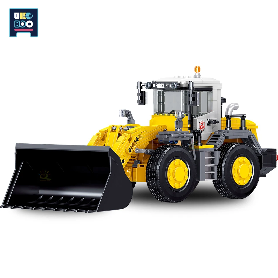 

732 шт. высокотехнологичный инженерный вилочный погрузчик, строительные блоки, городские строительные работы, транспортное средство, бульдо...