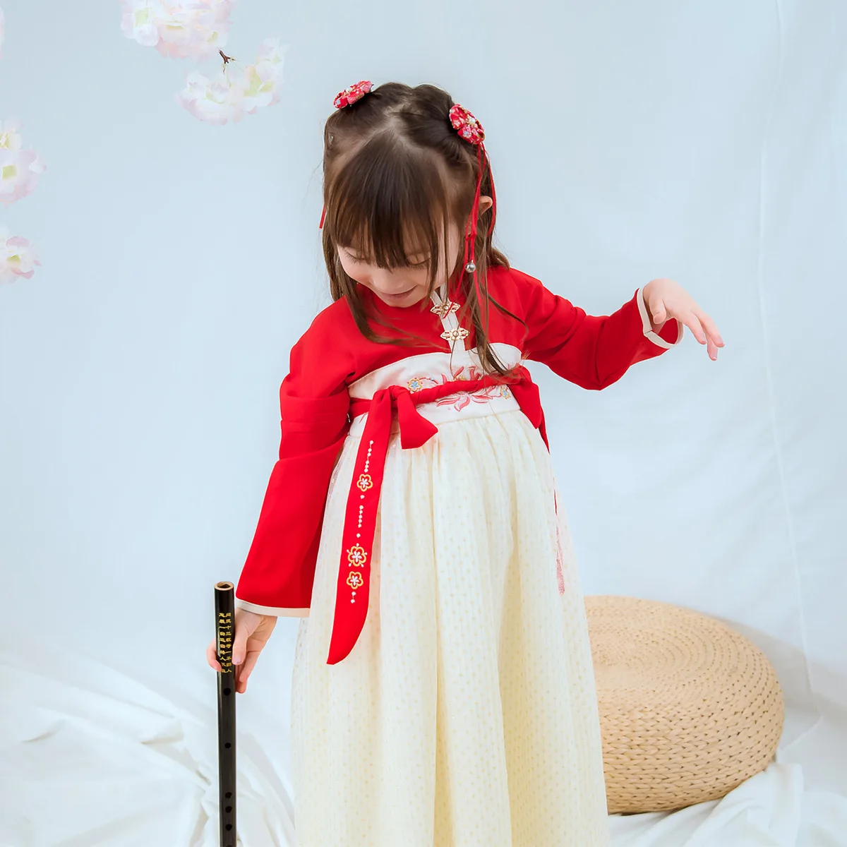 Tonytaobaby Весенняя новая одежда с длинным рукавом для девушек в старинном стиле из