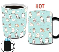 cats lover mug lid spoon 11oz ceramic creative travel coffee mugs color changing cups and mugs