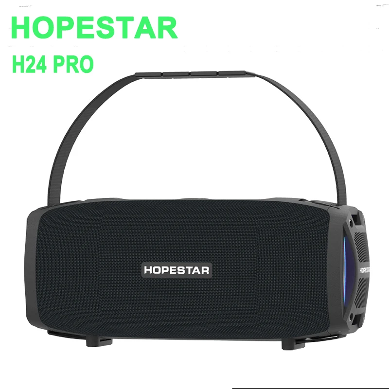 

Bluetooth-динамик HOPESTAR H24 Pro, 50 Вт, высокомощный сабвуфер, TWS серия, 3D стерео музыка, поддержка TF-карты, FM-радио