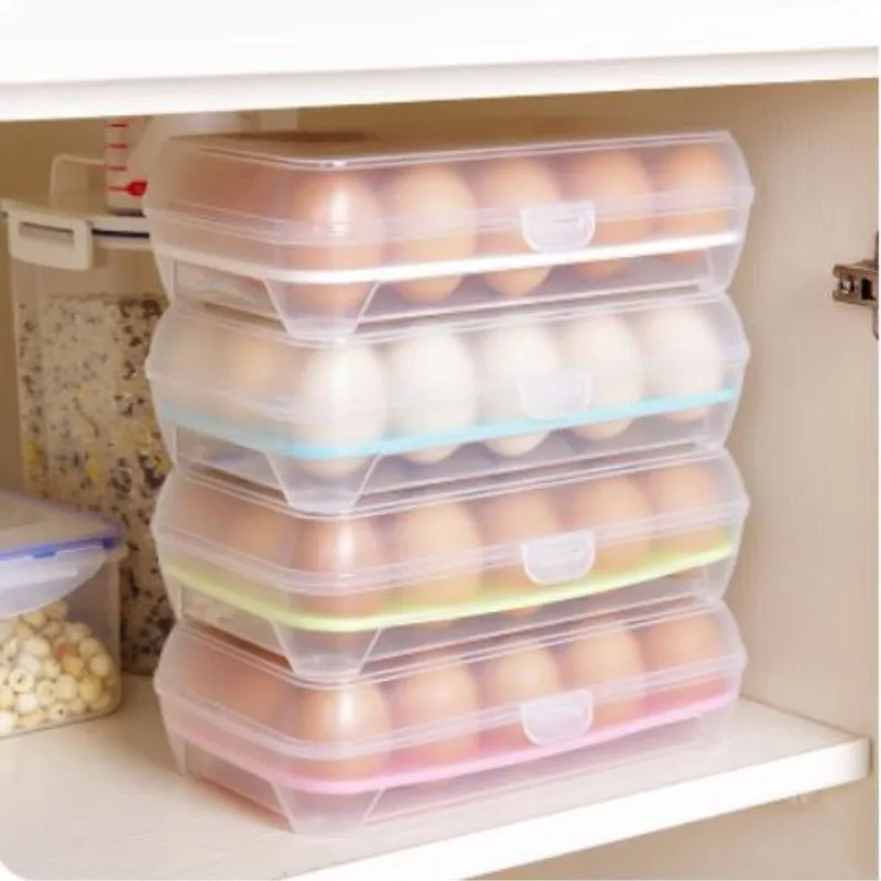 

Transparent Plastic Box Portable Grid Storage Box Jewelry Earring Bead Craft Screw Holder Screw Beads Organizer Egg Container
