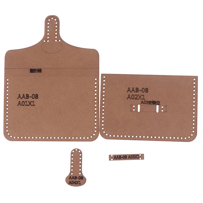 1 Набор твердый крафт бумажный трафарет шаблон для поделок кожа ручная работа