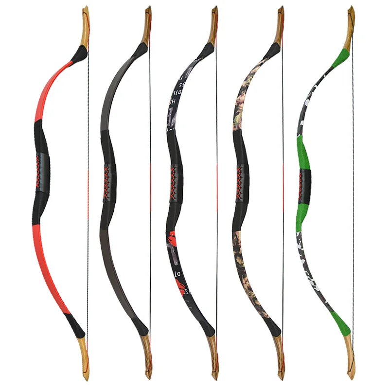 Традиционный деревянный лук длиной 25 55 фунтов для стрельбы из лука Рекурсивный