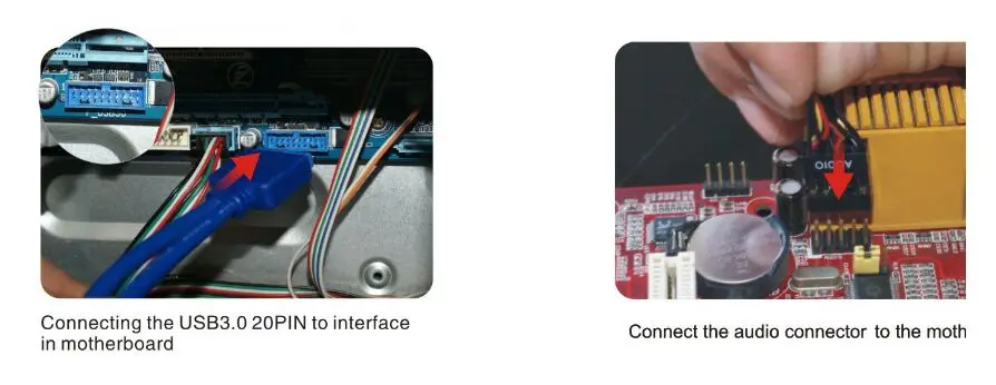 5,25 дюймовый оптический привод многофункциональная Передняя панель USB3.0 2,0 кардридер аудио ESATA