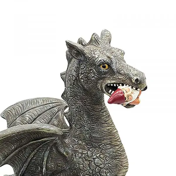 

2021 New Garden Resin Decorations Dinosaurs Eat Santa Garden Ornaments Christmas Home Decorations Christmas Gifts For Kids