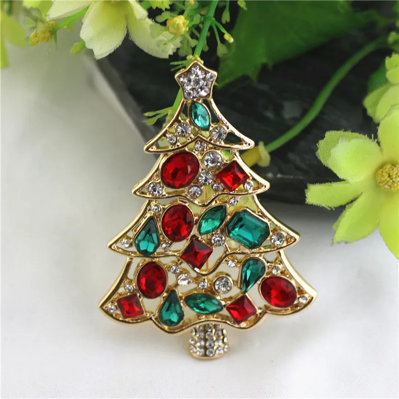 2021 Рождественский подарок на заказ новая брошь рождественскую елку