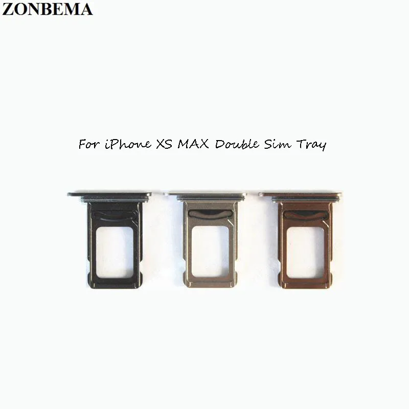 ZONBEMA 50 шт. Оригинальный Новый адаптер для Sim-карты iPhone XS MAX двойная Одиночная