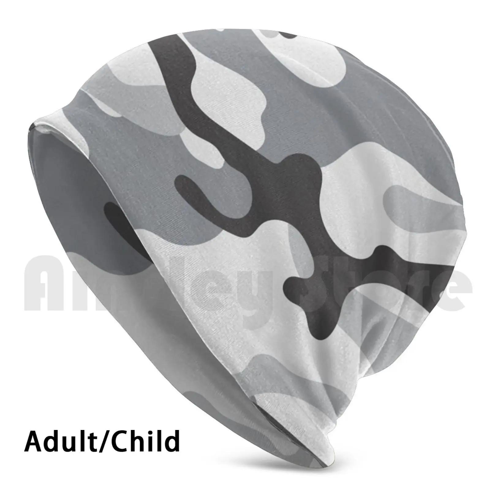 

Winter Snow Camouflage Beanies Knit Hat Hip Hop White White Camouflage White Camo Snow Camo Snow Camouflage Soldier