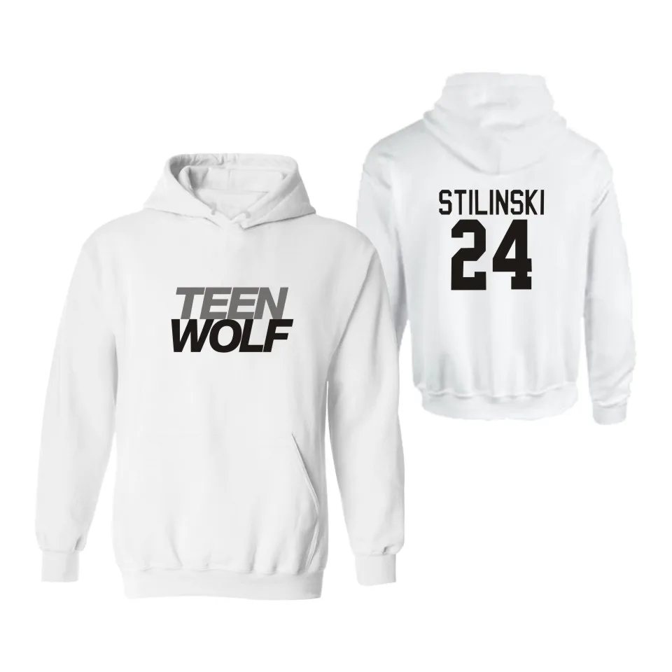 Толстовка с капюшоном Teen Wolf Stilinski 24 женские свитшоты Dunbar McCall moletom пуловер мужская