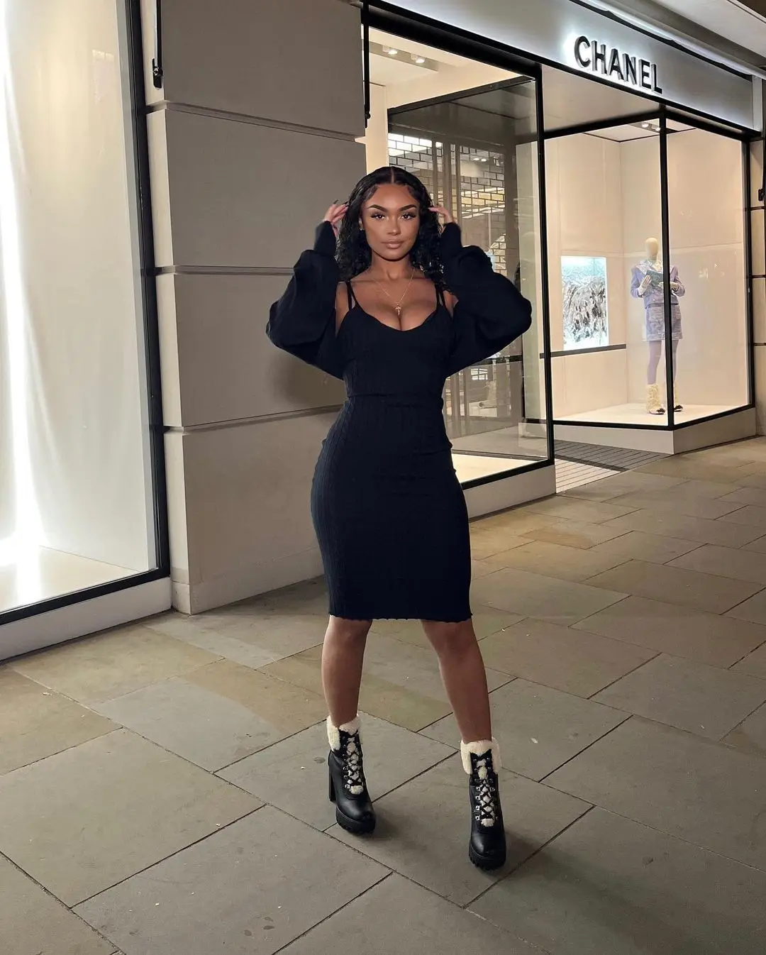 

Женский трикотажный комплект из двух предметов, однотонный Элегантный жакет-футляр с длинным рукавом, зимний комплект, 2022