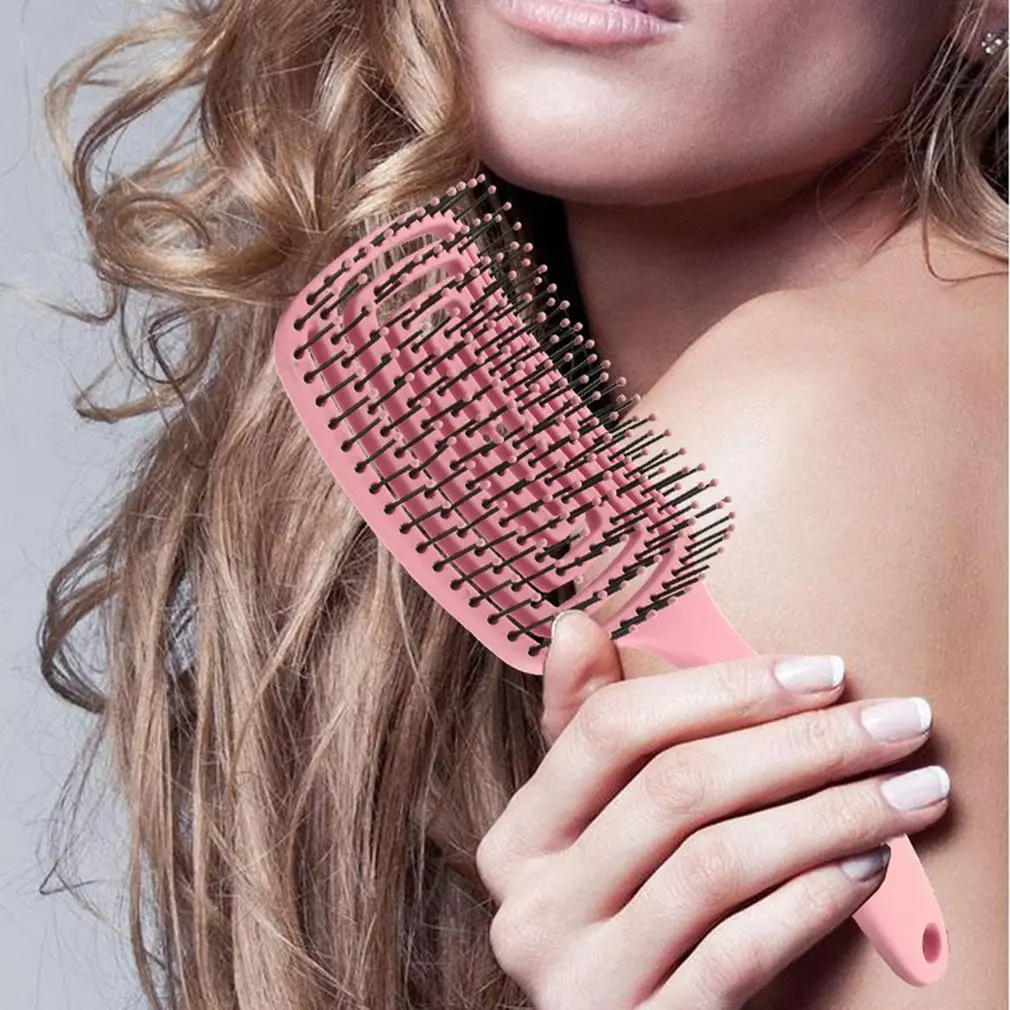 

Detangling Hair Hrush Hair Comb Set Detangler Hairbrush For Curly Hair Barber Accessories Hair Care Styling Tools