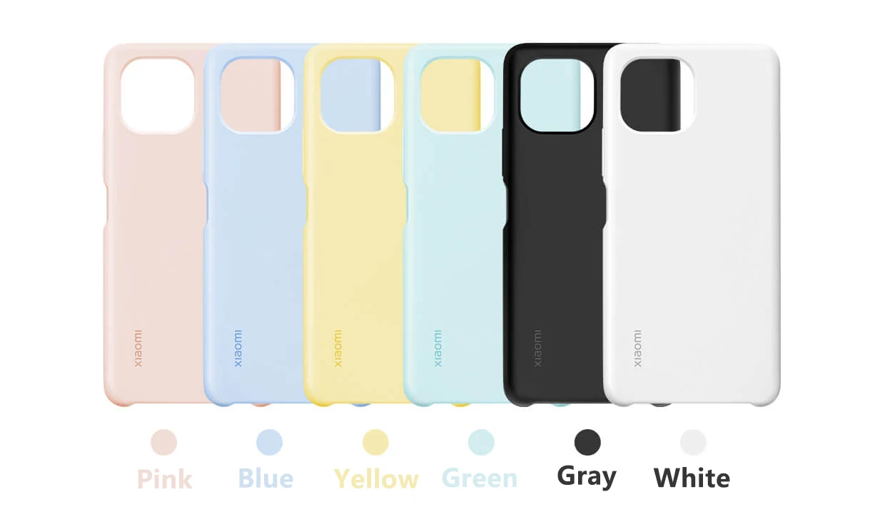 original xiaomi mi 11 lite silicone case skin friendly soft tpu back cover for xiaomi mi 11 lite official xiaomi 11lite hot sale free global shipping