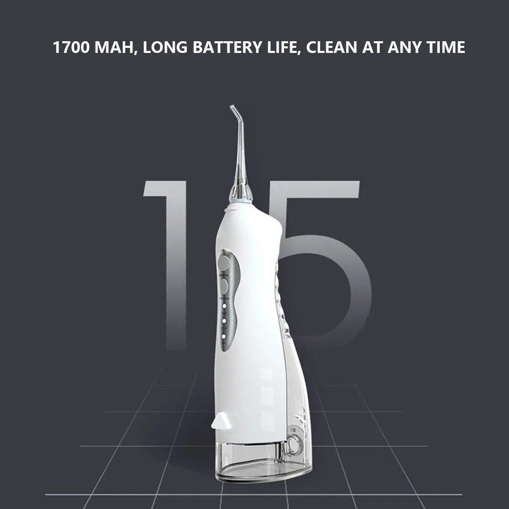 Ирригатор для полости рта USB перезаряжаемая водяная струя портативная зубная