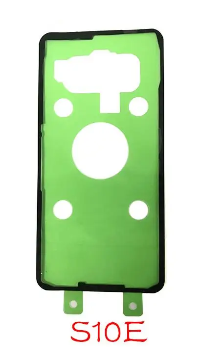 S10e Водонепроницаемый задняя Батарея Стекло крышка Стикеры для Samsung Galaxy S8 S9 S10 плюс S10e S7 S7 Edge Note для девочек от 5 до 8 лет 9 - Цвет: S10e