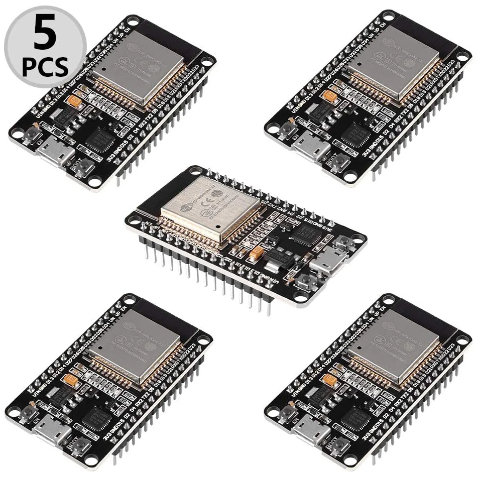 5 шт. ESP32 ESP-32S Wi-Fi макетная плата NodeMCU-32S микроконтроллер процессор