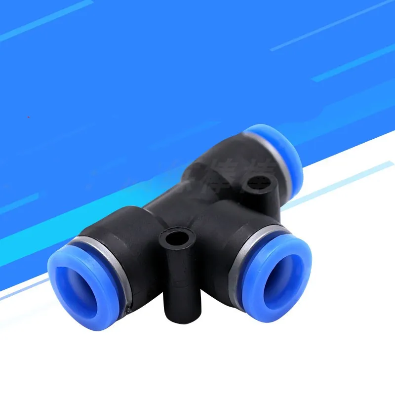 3 полосная Т образная пневматическая футболка 10 мм 8 12 6 4 16 внешний диаметр шланга