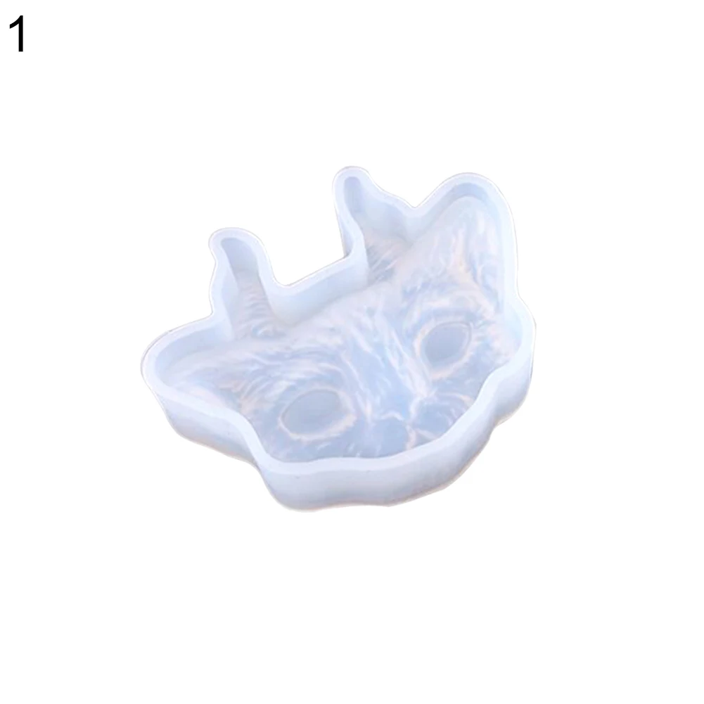 Silicone Mold 2/3-eye Cat Head Jewelry Making DIY Handicraft Mould Epoxy Tool Craft | Украшения и аксессуары