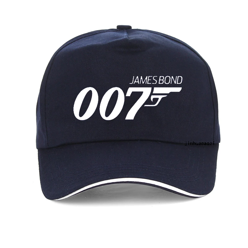 Бейсболка в стиле классического фильма 007 для мужчин и женщин однотонная модная