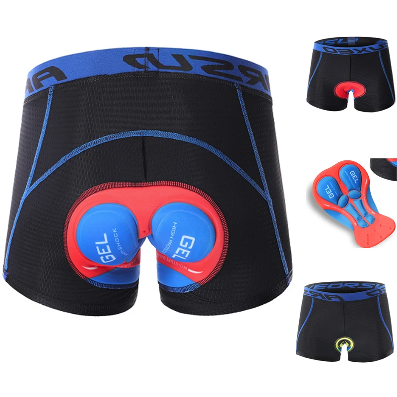 

Top Cycling Underwear Pro 5D Gel Pad Cycling Shorts Men Downhill Underwear MTB Male Mountain Bike Shorts Pants Bicycle Shorts