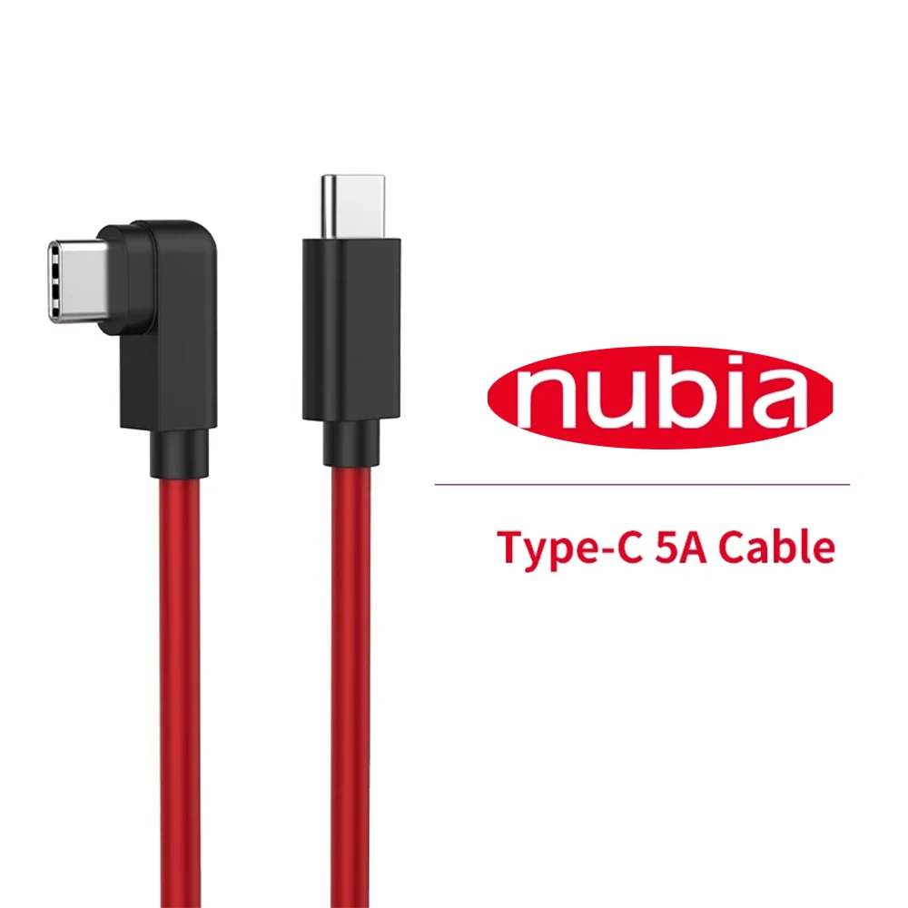 PD QC Быстрый зарядный кабель 55 Вт 66 6А для Nubia Red Magic 5S 6 6S 6R Z30 Pro 6A игровой передачи